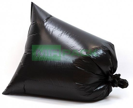 Мешки для строительного мусора 180 л, 100 мкм, ПВД, 10 шт. черные, Добрыня - Вид 3