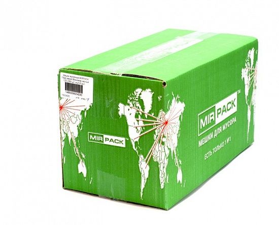 Мешки для мусора 120 л, 20 мкм, рул. 50 шт, ПВД, черные - Вид 4