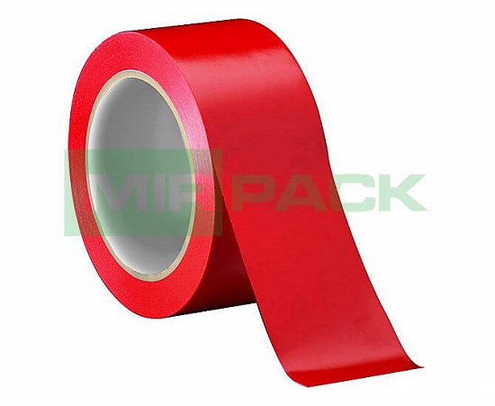 Скотч упаковочный красный 48 мм 60 м 45 мкм - Вид 1