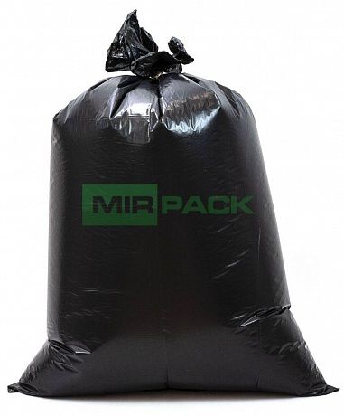 Мешки для мусора 120 л, 25 мкм, ПВД, в рулоне 25 шт, 70х110 см, двухслойные - Вид 4